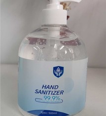 Hand desinfectie gel, 500ml , incl pompje 36 per doos