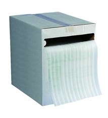 SCHUIMFOLIE 285 MM X 300 MM X 80 MTR WIT 2 MM