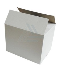 Amerikaanse vouwdoos 3 mm B-golf 305x220x250mm Wit, 30 st/pak