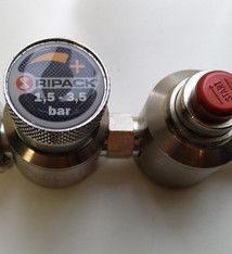 Ripack Ripack (134022) Gasregulator met veiligheidsstop 1.5-3.5 bar-Securipack