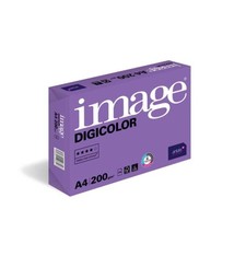 Kopieerpapier Image, Digicolor, wit, 200g/m2, 210mm x 297mm, A4, doos van 4 x 250 vellen, FSC mix 70%Image, Digicolor, wit, 200g/m2, 210mm x 297mm, A4, doos van 4 x 250 vellen, FSC mix 70% wit
