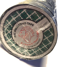 Lion Brand Isolatietape Lion brand zwart 20m x 25mm x 0.15mm (200 rollen)