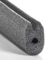 Nomapack NOMAPACK® U-schuimprofiel 3002253 type 0-3 20 x 21 x 0 mm (x 590m) rol / 35kg/m³ zwart rol a 590 meter