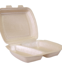 Bak, XPP, 2-vaks 240x205x70mm, menubak, champagne 100 stuks per krimp