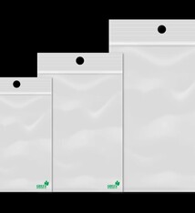 Bio-PE Gripzakjes 80 x 120 mm transparant, 1000 st/ds. I'm green