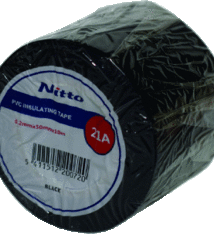 Nitto Isolatietape Nitto 21A zwart 20m x 50mm x 0.2mm (64 rollen)