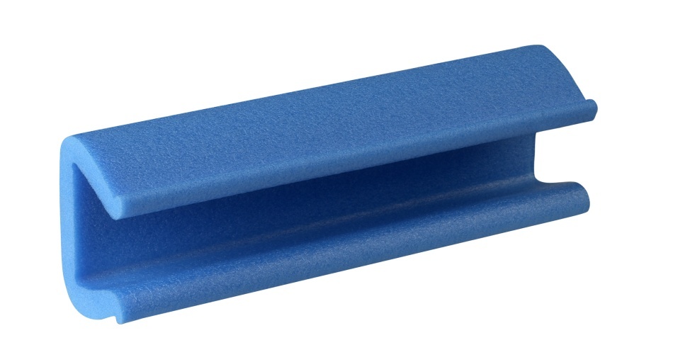 Nomapack U-tulpschuimprofiel NOMAPACK 3002257 type 25-35. 2 meter lang, Blauw, 120 stuks per doos