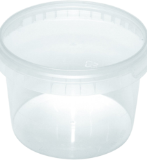 Verzegelb.cup met deksel P.P. 80ml. Ø69mm 1175 stuks per doos