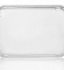 PP deksels transparant tbv kilobakken (182 serie) 500 stuk per doos