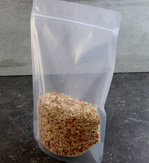 Stazakken, samengesteld uit PET-folie, PE-folie 250 x 300+30 mm, 3 liter 1000 stuks per doos