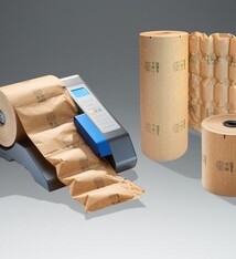Floeter AirWave1 PaperWave luchtkussen machine startset incl. 3 rollen paperwave zakjes.