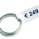 Dymo-compatible Dymo 11351-PP compatible sieradenetiketten, 54mm x 11mm, 1500 etiketten, blanco, permanent