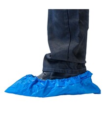 Overschoen, Antislip, CPE, blauw, 13 gsm, Anti-statisch, 5 x 100 stuks