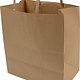 Papieren Draagtas - Bruin - Groot - 32x17x27cm 250 stuks per doos