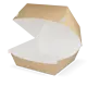 Hamburgerbox  Groot 13x13x10cm 400 Stuks Incl AFH En SUP