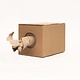Ri-Box XXL papier, Maat van de doos 415x290x290 mm, 1 lagen, 70 g/m2, 400 mm x 420 m, gerecycleerd, grijs, Stuk, pak van 1 stuks, FSC mix credit  48 doos per pallet