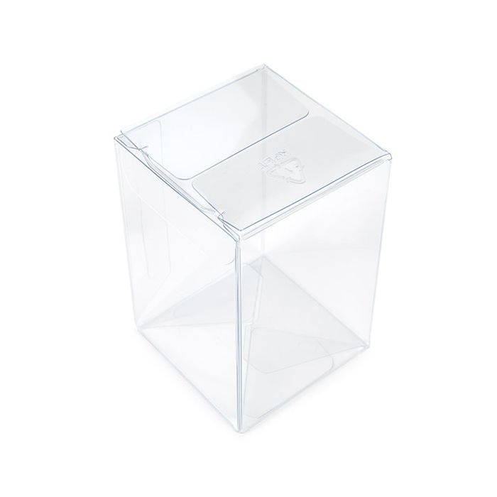 rPET Kristalheldere Pop & Lock Box 5,1x5,1x7,6 cm (25 stuks) 1400 stuks per omdoos