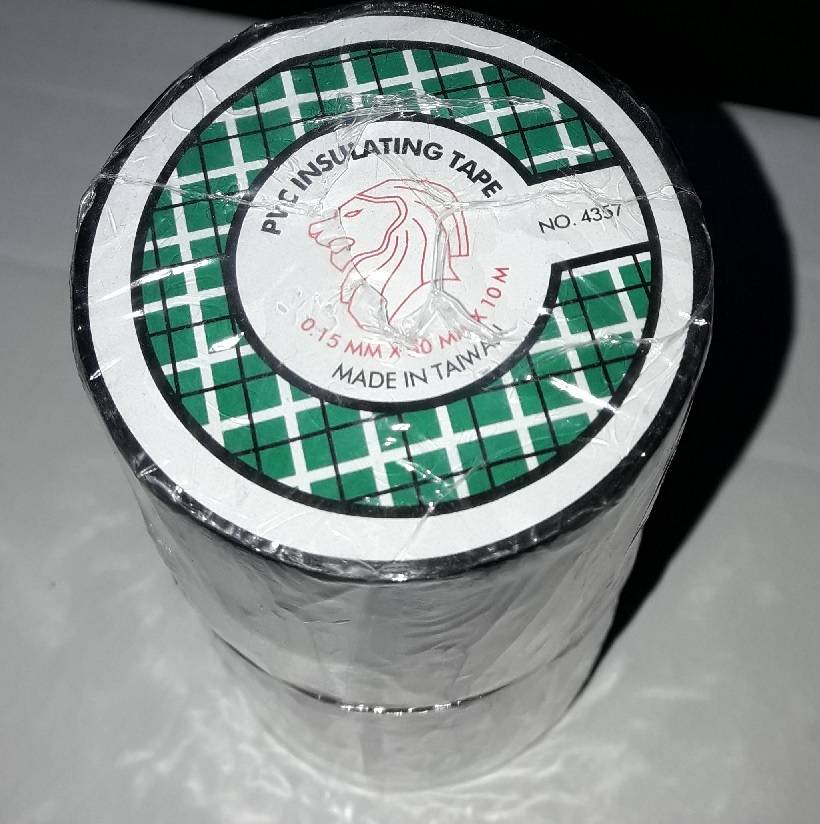 Lion Brand Isolatietape Lion brand neutraal zwart 10m x 50mm x 0.17mm (100 rollen)nutraal