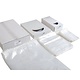 LDPE plastic zakken vlak 40 cm x 50 cm transparant 90mu, 500st/ds