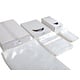 LDPE plastic zakken vlak 50 cm x 40 cm transparant 90mu, 500st/ds