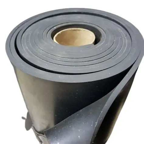 Gebruikte transportband ca 5mm dik met 3 canvasinlagen 110x25cm