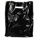 LDPE draagtassen 45 x 50 + 2 x 2 cm zwart - Groot - 45x50+2x2cm 500 stuks per doos