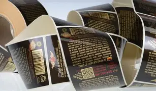 Papier Hoogglans Etiket