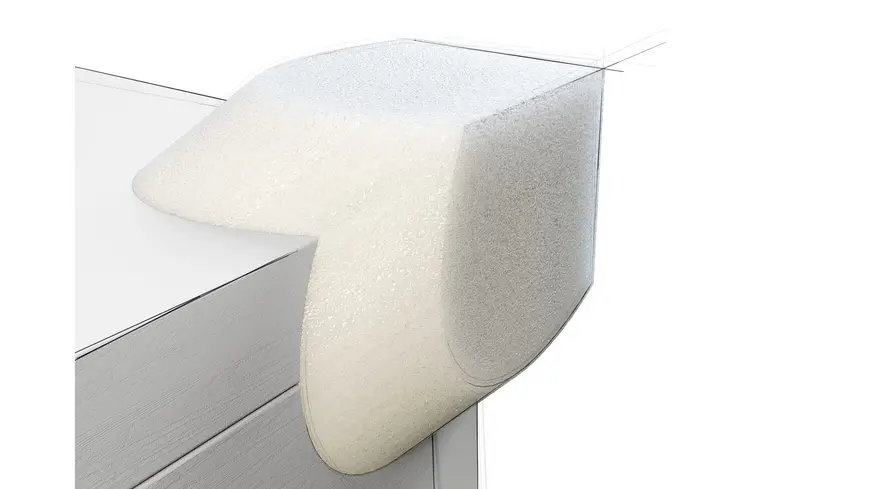 Nomapack Nomapack 3003593 Hoekschuimprofiel 100-20 "O Ronde Gesneden Hoek"