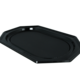 Cateringschaal 45 Achthoekig PET Zwart 450x300x25 10x10 st/pak
