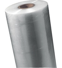 Machinefolie Powerstrech 50 mm x 1.562 mtr, TRANSPARANT 300% rek 23 micron prijs per kilo