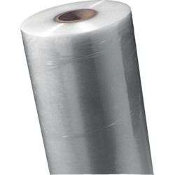 Machinefolie Powerstrech 50 mm x 1.562 mtr, TRANSPARANT 300% rek 23 micron