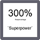 Machinefolie Powerstrech 50 mm x 1.562 mtr, TRANSPARANT 300% rek 23 micron