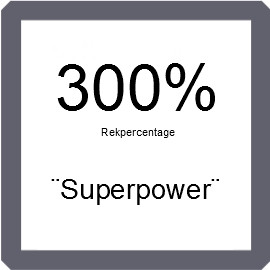 Machinefolie Powerstrech 50 mm x 1.562 mtr, TRANSPARANT 300% rek 23 micron