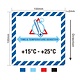 Tijdtemperatuurgevoelig label +15°C tot +25°C – Code TTEMP4, 500 stuk per rol - Copy