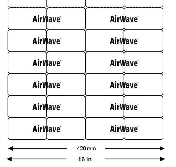 Floeter Papieren luchtkussens 420x320mmx200meter Type 8.3 PaperWave kussenketting voor AirWave 1 prijs per rol