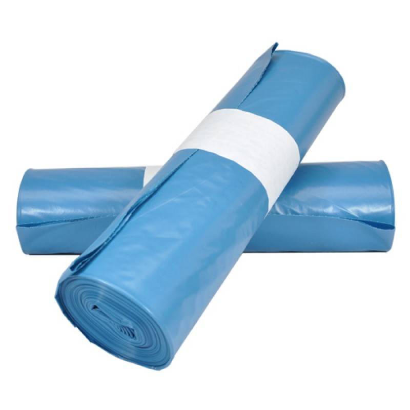 LDPE Powersterko Afvalzak LDPE Blauw 70x110cm T100 100 Stuks