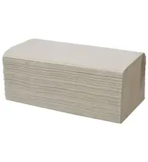 Euro Products Handdoek 1-lgs naturel rec Z-vouw Doos 20 x 250 vel 25 x 23cm
