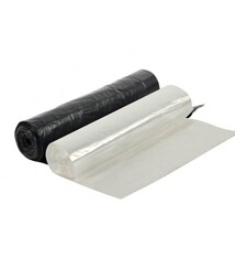 HDPE pedaalemmerzak, 50x55 cm, zwart T15, 20x50 stuks