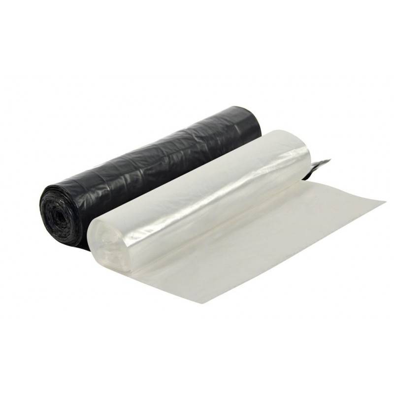 HDPE pedaalemmerzak, 50x55 cm, zwart T15, 20x50 stuks