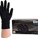 Hygoclean Q 80 maat S Nitril handschoen zwart Extra sterk ongepoederd maat S - Hoge treksterkte - 100% allergie vrij 50 stuks per doos 10 doos per omdoos