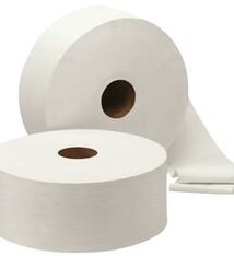 Maxi Jumbo Toiletpapier 240238 2-laags 380 meter recycled - 6 rol per pak