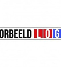 Bedrukte Witte PP Solvent tape 50mm x 66mtr 3 kleuren 32 micron