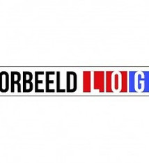 Bedrukte Witte PVC tape 75mm 3 kleur 35 micron