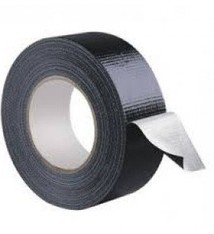 Duct tape 48 mm x 50 mtr Zwart scapa 3160 - Universeel, 24 rol/ per doos