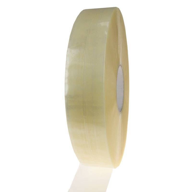 Machine tape PP hotmelt 990 mtr x 48 mm transparant, 6 rol/per doos