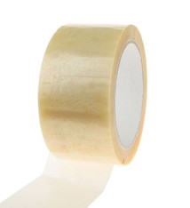 Plakband PVC solvent 66 mtr x 50 mm transparant, 36 rol/per doos