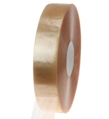 Machine tape PP solvent 28 mu 990 mtr x 48 mm transparant, 6 rol/ds