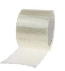 Plakband PP acryl Low Noise 66 mtr x 72 mm transparant, 35 micron, 24 rol/ds