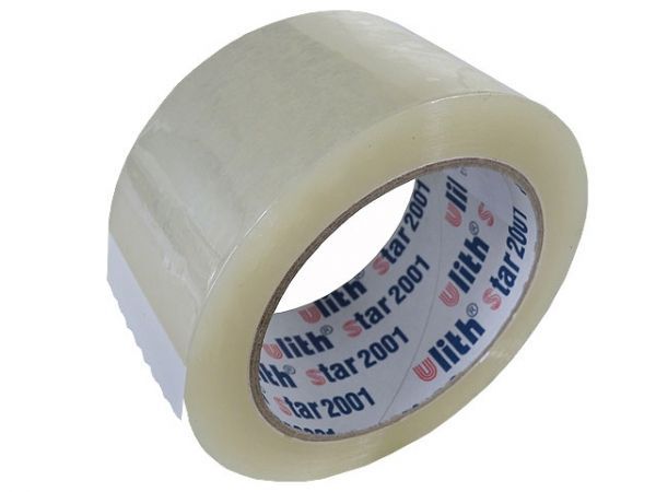 Plakband PP Acryl Low Noise 66 mtr x 50 mm transparant, 35 micron, verpakking 1 doos a 36 rol