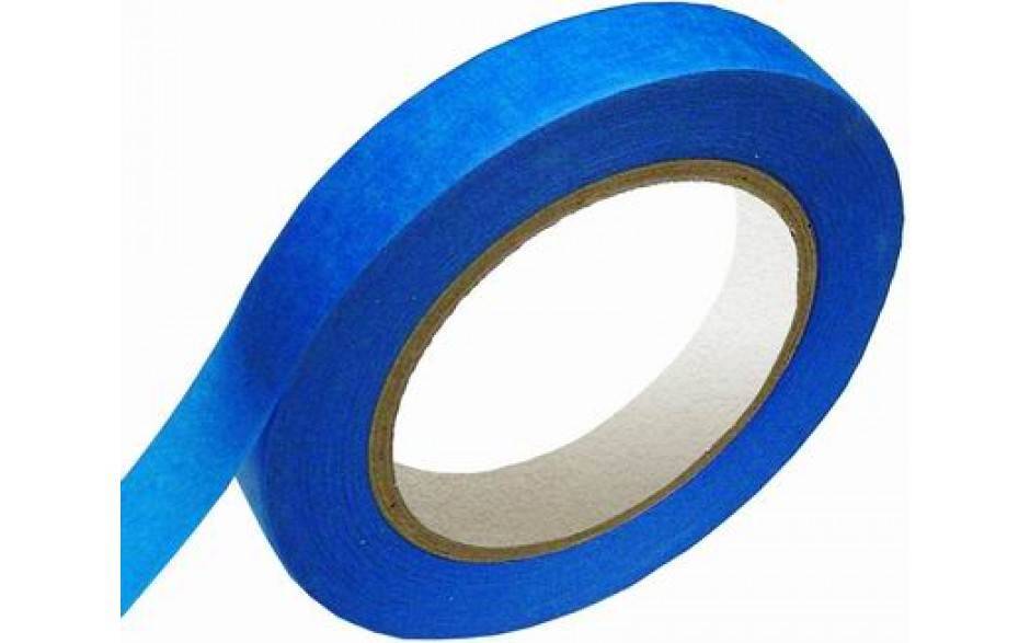 Masking tape Blauw UV 25 mm x 50 mtr, 36 rol/per doos